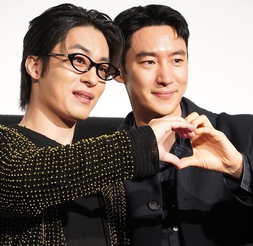 『脱走』イ・ジェフン&ク・ギョファン、映画館で日本のファンと対面「夢が実現した。とても幸せ!」