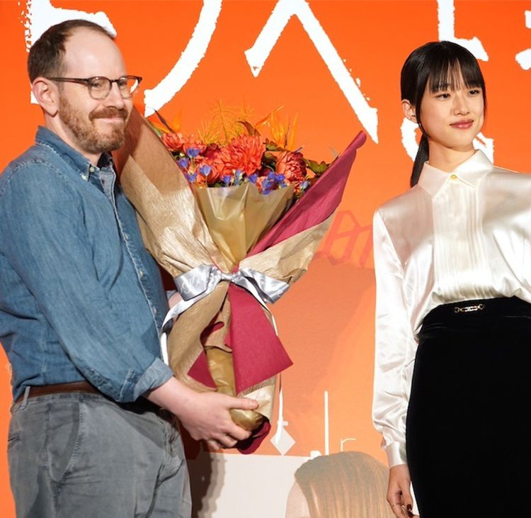 アリ・アスター監督、『エディントンへようこそ』ジャパンプレミアで河合優実と笑顔で登壇