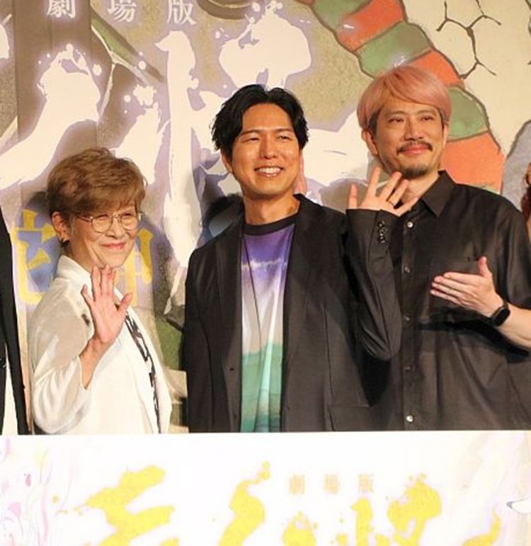 「劇場版モノノ怪」最終章がついに公開！天子の母役・榊󠄀原良子が喜びのジャンプ披露