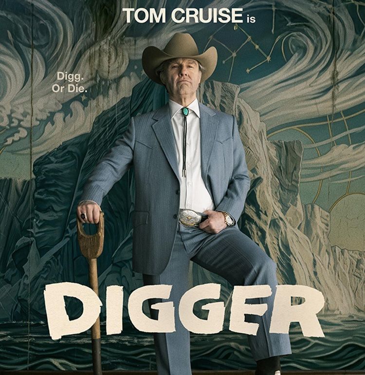 トム・クルーズが白髪頭＆ぽっこりお腹に大変貌する『DIGGER／ディガー』公開日は10月9日に！新予告＆海外版本ポスターがお披露目