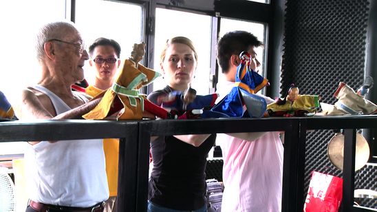 台湾、街かどの人形劇 画像6