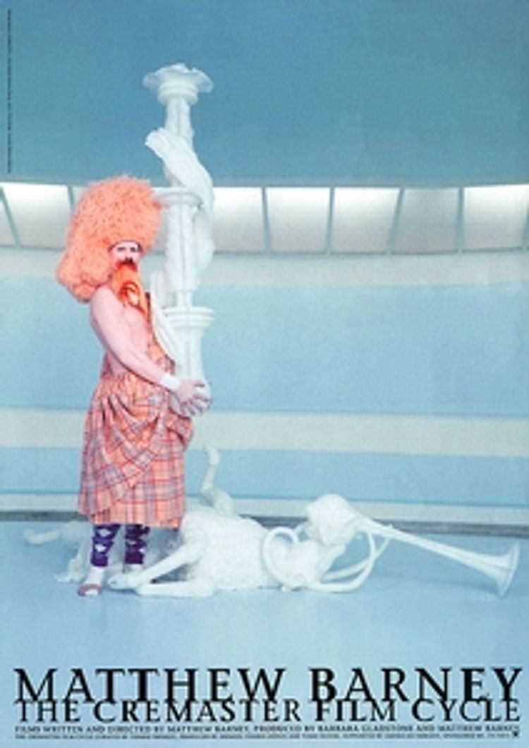 ＜マシュー・バーニー「クレマスター」フィルム・サイクル＞ ポスター画像