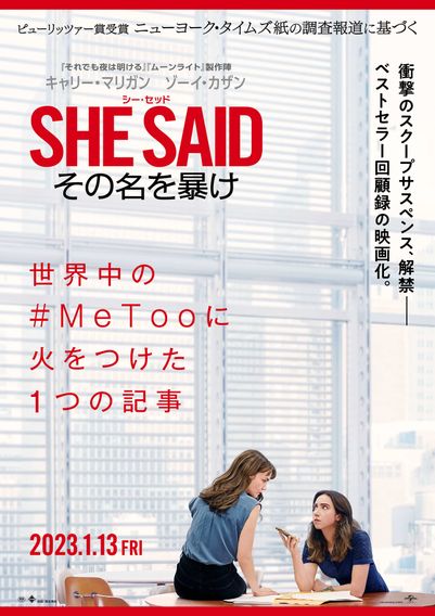 SHE SAID／シー・セッド その名を暴け