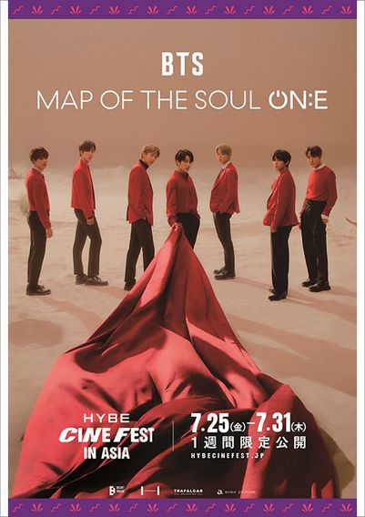 BTS MAP OF THE SOUL ON:E - HYBE CINE FEST IN ASIA