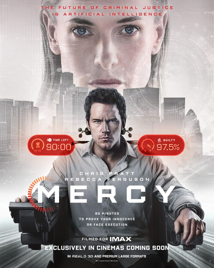 MERCY／マーシー　AI裁判 ポスター画像