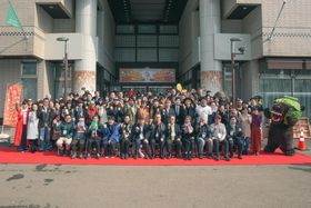 地元のゆるキャラ・メロン熊も参加(?)した昨年の「ゆうばり国際ファンタスティック映画祭」