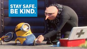「お互いに親切でいよう」というメッセージが込められたミニオンとグルーの特別映像が到着！