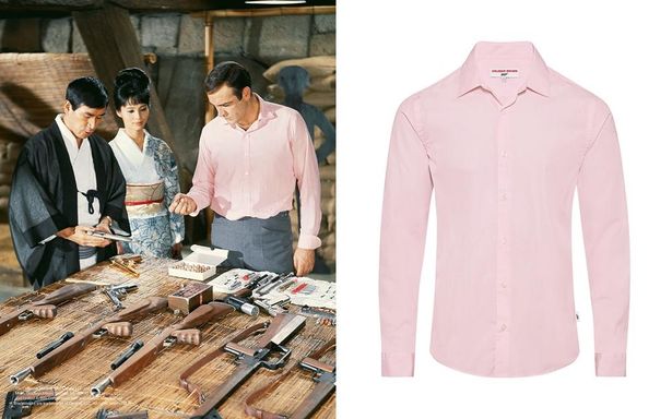 ショーン・コネリーが着た！『００７は二度死ぬ』(66)のクラシックシャツ(39,000円+税)