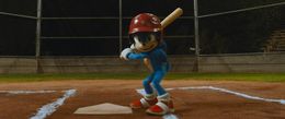 『ソニック・ザ・ムービー』本編よりソニックの一人野球シーンが到着