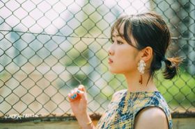 ボルダリングに初挑戦した工藤遥