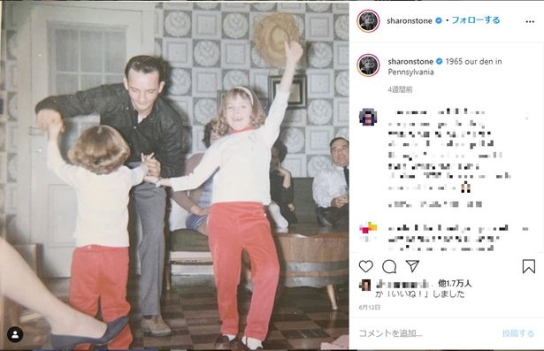 Instagramに投稿された幼少期の写真もキュート！