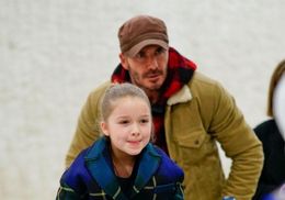 2年前はまだあどけなさが残っていたベッカム家の長女が…？