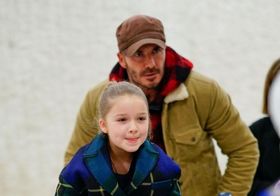 2年前はまだあどけなさが残っていたベッカム家の長女が…？