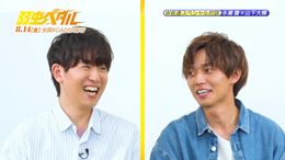 ”W坂道”対談が実現！山下大輝(左)と永瀬廉(右)の熱いトークに注目