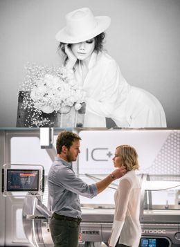 映画「パッセンジャー」の日本版主題歌に起用されたJUJU(写真上)