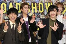 『461個のおべんとう』で共演した井ノ原快彦と道枝駿佑