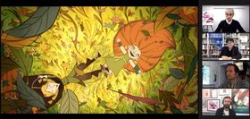 上から2番目が細田守監督、3番目がロス・スチュアート監督、4番目がトム・ムーア監督