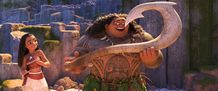 モアナと旅をする相棒マウイが歌う吹替版本編映像が解禁された