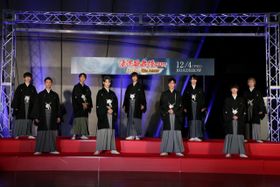 『滝沢歌舞伎 ZERO 2020 The Movie』の完成記念イベントにSnow Manが登場