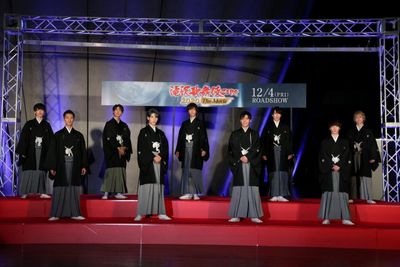 『滝沢歌舞伎 ZERO 2020 The Movie』の完成記念イベントにSnow Manが登場