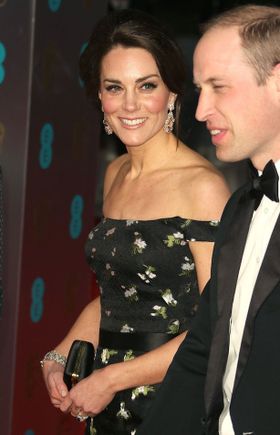 キャサリン妃は英国アカデミー賞にウィリアム王子と共に参加した