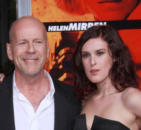 ブルース・ウィリスと長女で女優のルーマー