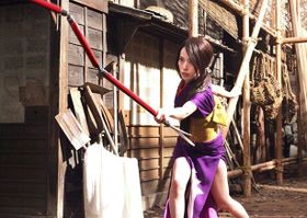 戸田恵梨香演じる女剣士の乙橘槇絵