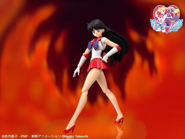火野レイの変身後のセーラーマーズをフィギュアにした「S.H.Figuarts セーラーマーズ-Animation Color Edition-」
