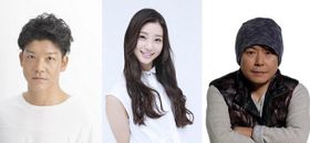 ゆうばり国際ファンタスティック映画祭2017の「京楽ピクチャーズ．PRESENTS ニューウェーブアワード」で受賞が決定した駿河太郎、足立梨花、静野孔文