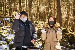 極寒の樹海でハーバリウム作り…宣伝マンの運命は？