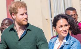 独占インタビューの予告編が公開された日、車で出かけるヘンリー王子夫妻が目撃された