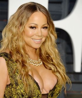 ヴァニティ・フェア主催のオスカー・パーティに参加した時のマライア・キャリー