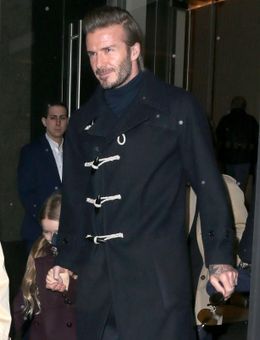 パブで憂き目にあったデビッド・ベッカム