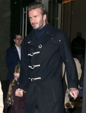 パブで憂き目にあったデビッド・ベッカム