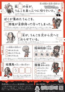 解き終わる頃には妖怪について詳しくなれるはず！