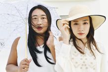 永野芽郁と藤原采、清純派女優の透明感あふれる2ショット
