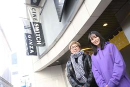 「ドラゴン桜」出演も話題！南沙良が、シネスイッチ銀座を訪問