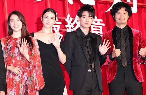 『るろうに剣心 最終章 The Final』の大ヒット舞台挨拶の様子