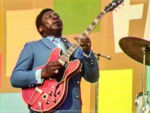 偉大なるブルース・ギタリストのB.B.キング