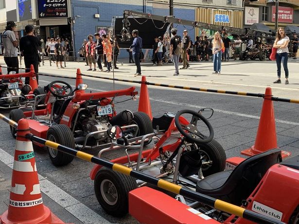 東京各所で見かけるゴーカート