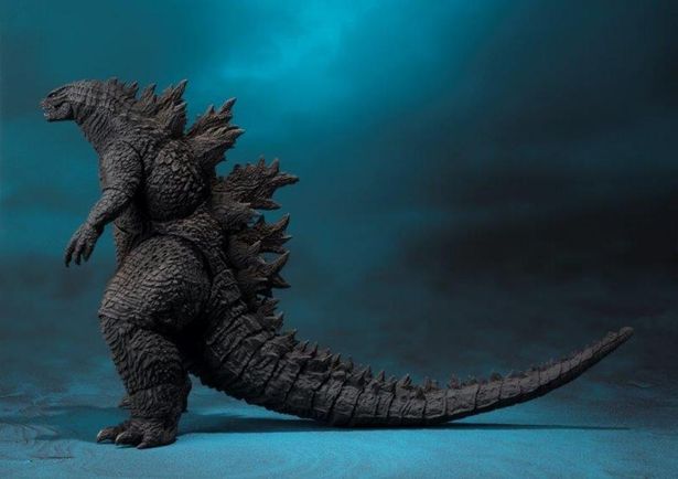 ビジュアルの特徴はもちろん迫力まで似せてしまうからお見事(「S.H.MonsterArts ゴジラ(2019)」)