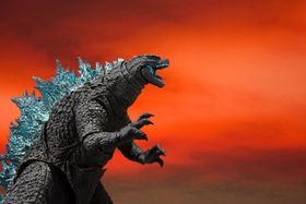 最新作のアイテムも！ハリウッド版「ゴジラ」シリーズに登場するモンスターのフィギュアが大集合！(「S.H.MonsterArts GODZILLA FROM GODZILLA VS. KONG (2021)」)