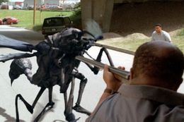 超巨大な昆虫軍団が人間に襲い掛かる！