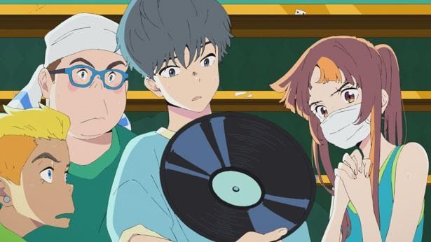 シャイな少年といつもマスク姿の少女が、言葉と音楽をとおして心を通わせていく(『サイダーのように言葉が湧き上がる』)