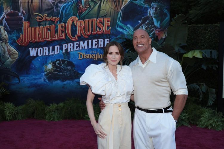 ドウェイン・ジョンソンらも大興奮！ディズニーランド・パークで『ジャングル・クルーズ』ワールドプレミア開催
