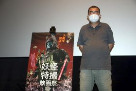 「妖怪・特撮映画祭」の「特撮講座」イベントに登壇した、視覚効果の松本肇