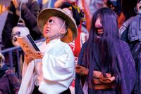 悪い人間をチェック！大きな目のいたずらっ子・一つ目小僧【妖怪