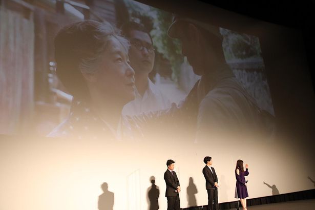 『映画 太陽の子』初日舞台挨拶の様子