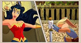 ワンダーウーマンとローラ・バニーが夢の共演！