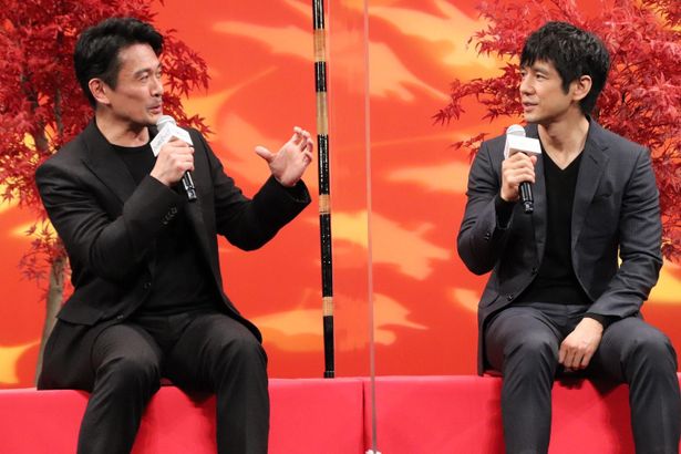 劇場版『きのう何食べた？』の完成報告会の様子